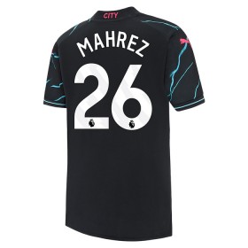 Koszulka Manchester City Mahrez 26 Trzeci 2023-24 Koszulki Piłkarskie Krótki Rękaw